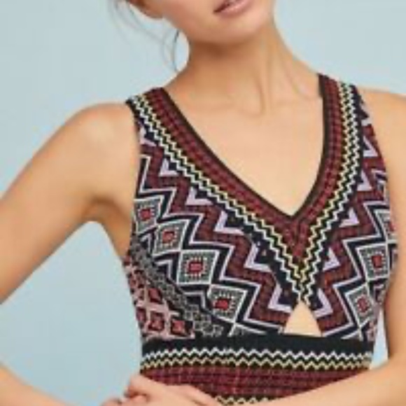 Anthropologie Dress Akemi + Kin Geo Embroidered Dress 14 - Picture 7 of 15